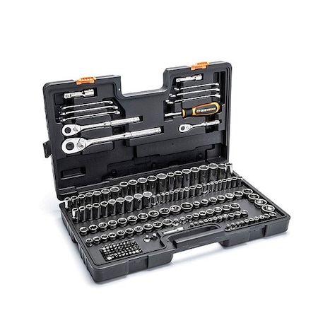 Gearwrench Gw Mts 1/4 3/8 1/2, 185 Pc GW72MCBMTS