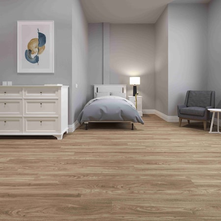 Lucida Surfaces VistaLuxe Helios 20 MIL x 6 in. W x 48 in. L Glue Down Vinyl Plank Flooring 36 sq. ft./case VL1003