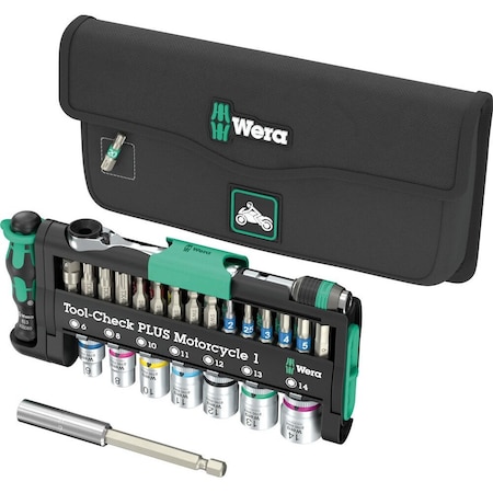 Wera Tool-Check PLUS Motorcycle 1, 40 pieces 5049035001