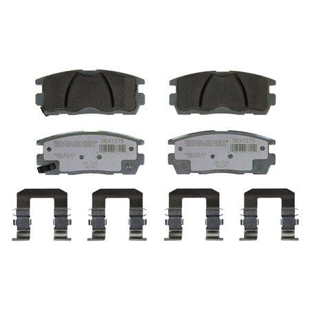 Wagner Brake OEX Rear Disc Brake Pad Set Premium Ceramic, OEX1275
