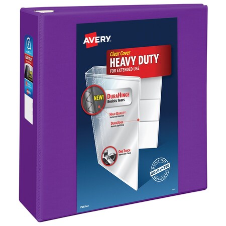 Avery Heavy-Duty View 3 Ring Binder, 4 in 79813