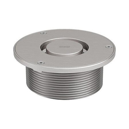 Zurn Strainer, Gray, Round, 6 in Dia ZN400-6LR