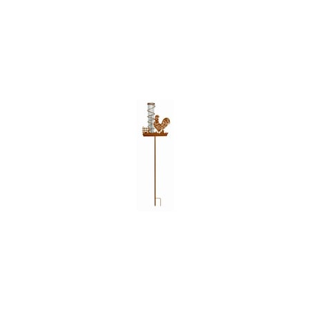 Headwind Consumer Products Rooster Rain Gauge, Metal, Staked 860-2021