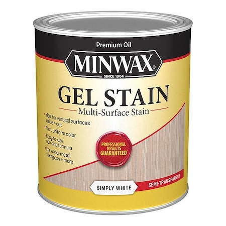 Minwax Wood Stain, 1 qt, Simple White 616110444