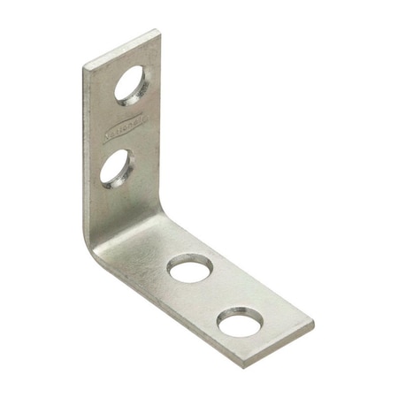 Homecare Products 1.5 x 0.62 in. Inside Steel Corner Brace, Zinc Plated HO3311818