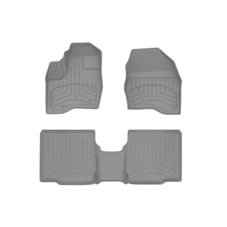 Weathertech Grey, Front and Rear FloorLiner HP 46359-1-4IM
