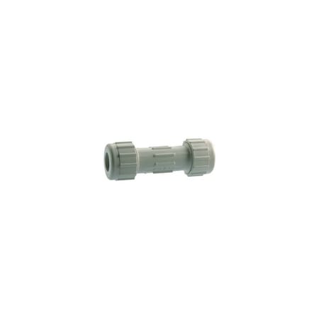 Homewerks Coupling Schedule 40 1-1/4" Compression X 1-1/4" D Compression PVC 3" 511-43-114-114B