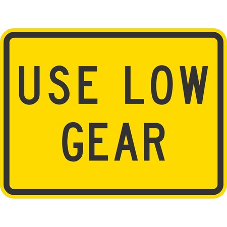 Lyle W7-2P, Use Low Gear (Was W7-2 In 2004 SHS), 24x18, Diamond Grade, Yellow G-11773-DG_24x18