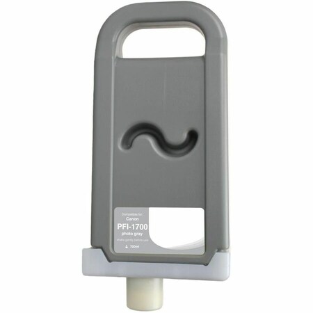 Clover Imaging Group WF Non-OEM New Photo Gray Wide Format Ink Cartridge WCPFI1700PG