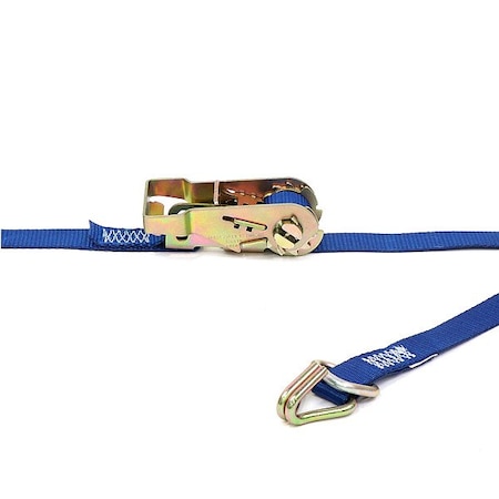 Kinedyne Tie-Down Strap, Ratchet, 12ft x 1In, 835lb 711281/45PKGRA