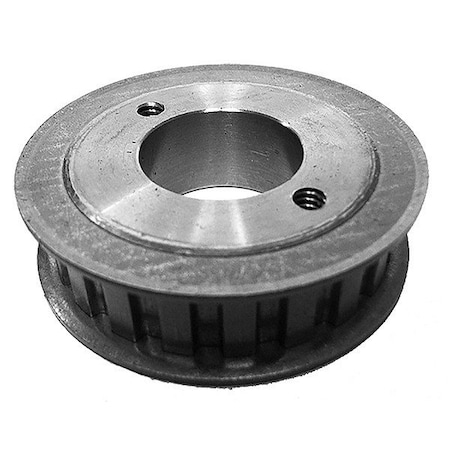 Zoro Select Timing Belt Pulley, Steel, W 1 3/8 in 22LG050