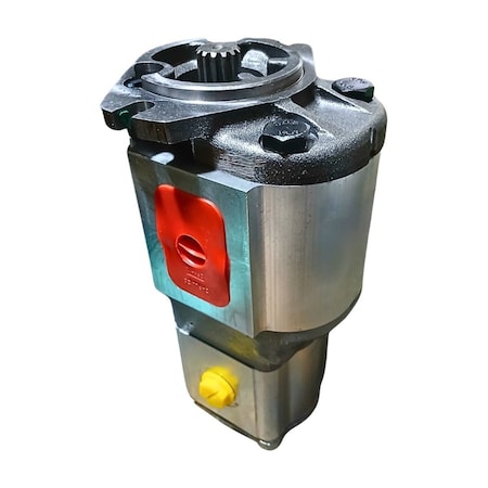 Loader Parts Source Hydraulic Double Gear Pump to Replace Bobcat OEM 6675661 6675661