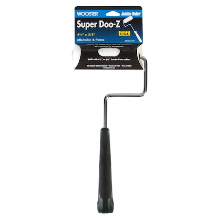 Wooster Super Doo-Z 4-1/2 in. W Mini Paint Roller Frame and Cover Threaded End RR113-4 1/2