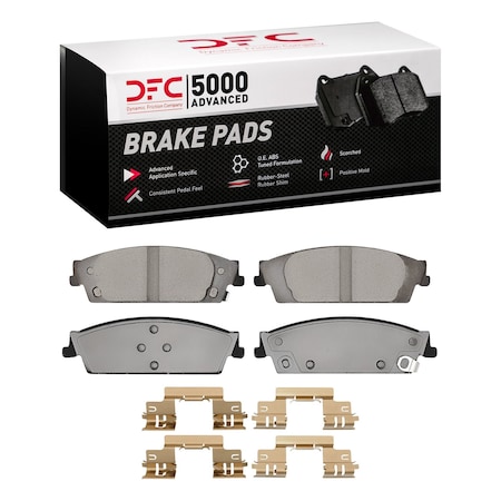 Dfc 5000 Advanced Disc Brake Pad Set, 1551-1194-12
