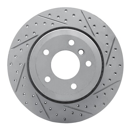 Dynamic Friction Co DFC Geoperformance Rotor - Drilled and Slotted 830-31075R