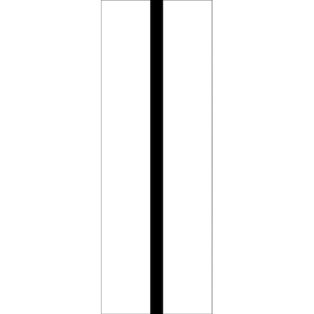 Tabbies 3" ERASBLE WRITE-ON INDEX TABS, BLACK, 3"W - 1/2" TAB EXTENSION, 8 TABS/PACK, 10 PACKS/BOX, 10PK 58909
