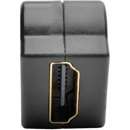 Tripp Lite HDMI COUPLER KEYSTONE PANEL MOUNT ANGLED F/F BLACK P164-000-KPA-BK