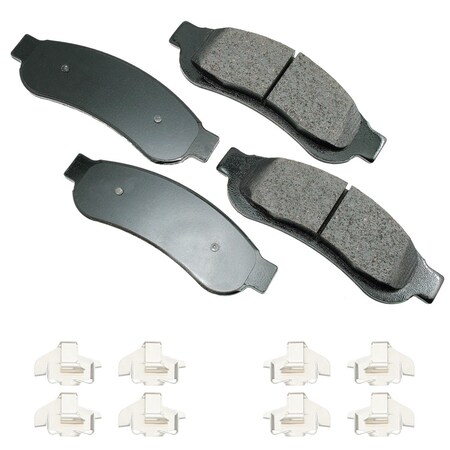 Akebono Proact Disk Pad, Act1334B ACT1334B