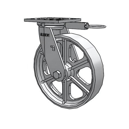 Albion 8-inch-swivel-Caster-1250-lb 16CA08201SL