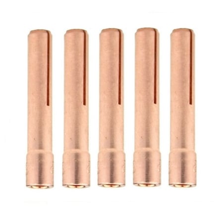 Star Tech Weld TIG Collets Tig Torch Collets 1/8in for Tig Torches 9, 20, 25, 5PK 13N24