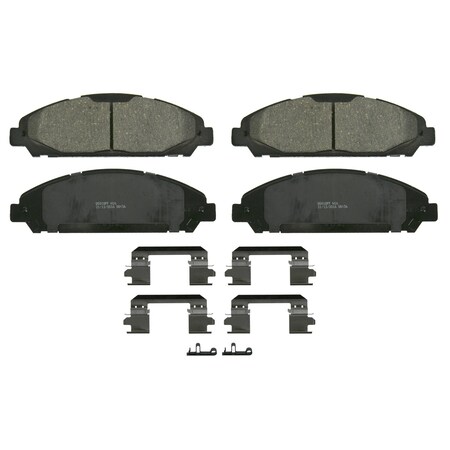Wagner Brake QuickStop Front Disc Brake Pad Set Ceramic,  ZD1791
