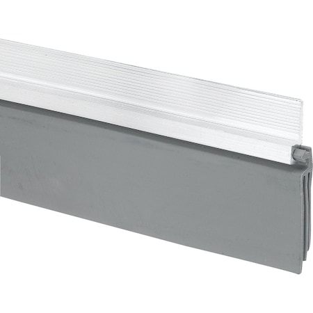 Frost King 2'' W. x 36'' L. Silver Self-Stick Door Sweep EZ36S