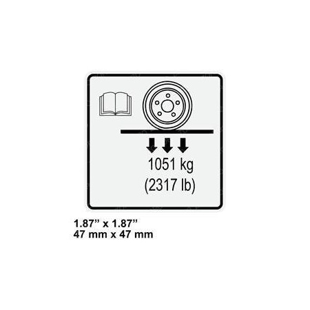 Skyjack REPLACEMENT DECAL 162569