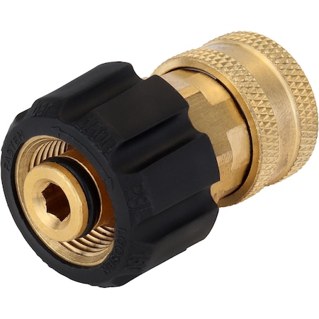 Milton Quick Connect Socket, Female, M22, 3/8 in PWA001