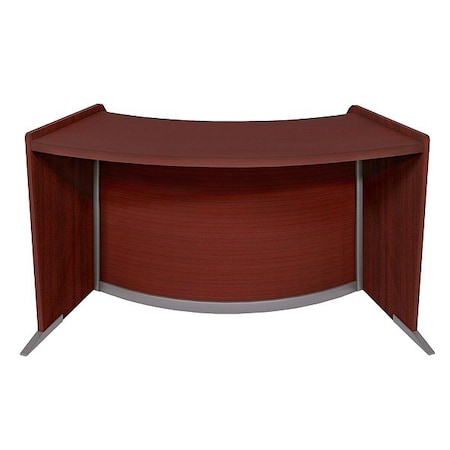 Regency Reception Desk, Steel Frame, 62 1/2 in W 77490MH