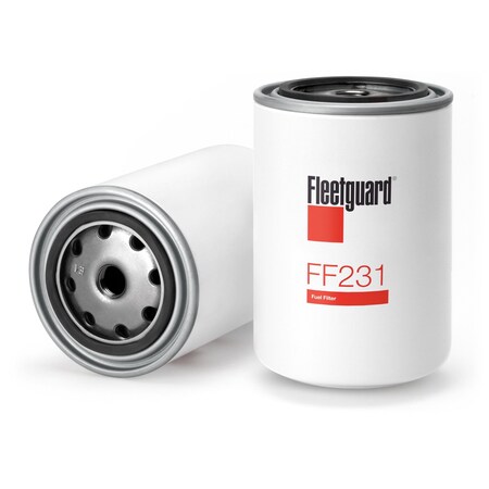 Fleetguard Automotive Fuel Filter, 6 13/32 in H FF231