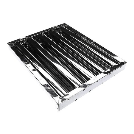 Captive-Aire Range Hood Filter, SS, 19 5/8 in H HRSS2016