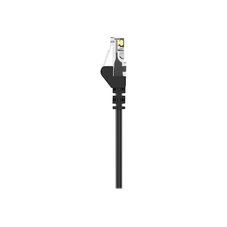 Belkin 3FT CAT5E SNAGLESS PATCH CABLE, UTP, BLACK PVC JACKET, 24AWG, T568B, 50 MICRON, A3L791-03-BLK-S