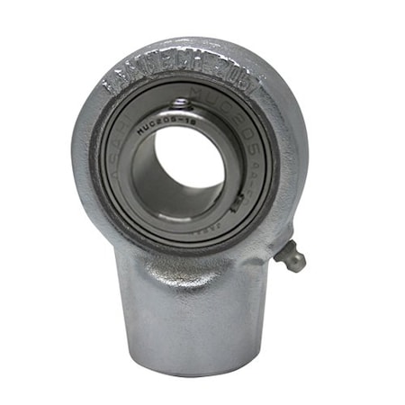 Ami Bearings SINGLE ROW BALL BEARING - 30MM STAINLESS SET SCREW NICKEL HANGER BEARING MUCECH206NP