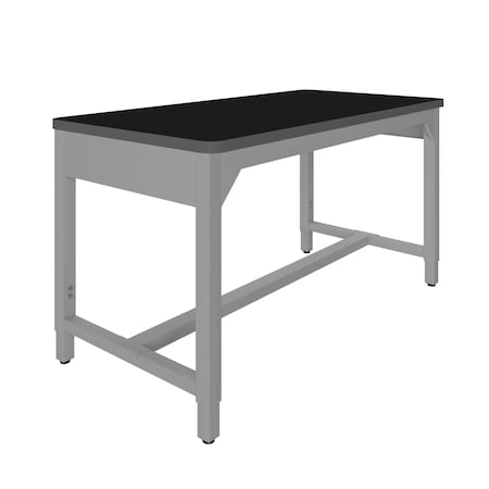 Diversified Spaces Lab Workbench, Top 60"x30", Silver Frame AMS6030LBCS