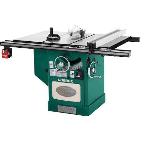 Grizzly 12" 5 HP 220V Extreme Series Table Saw G0696X