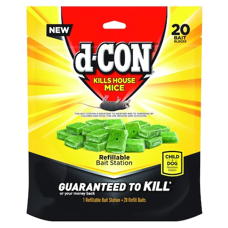 D-Con Bait Station Blocks For Mice 1920098345