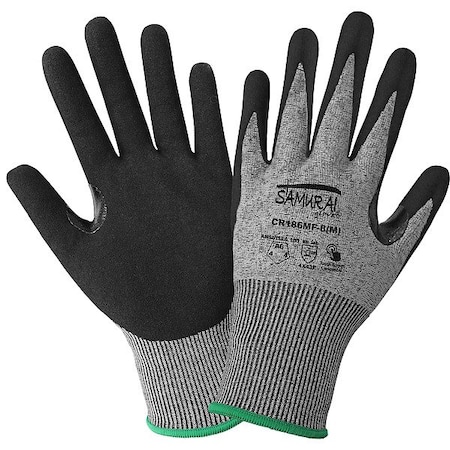 Globus Knit Gloves, Black, Unisex, PR CR186MF-11(2XL)