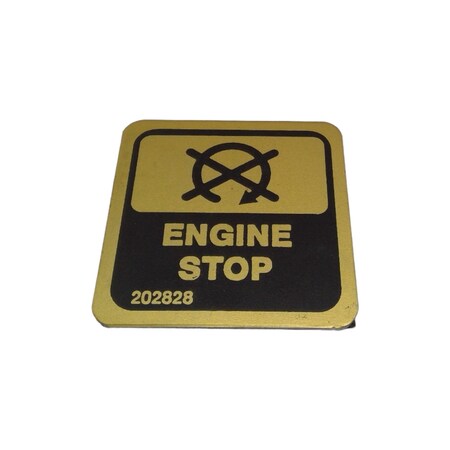 John Deere LABEL, JOHN DEERE OEM AT254490 AT254490