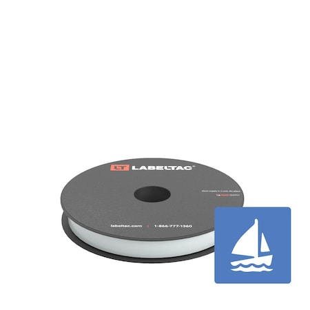 Labeltac Marine Supply 0.5in x 150ft LT4/Pro X, Clear LT0511MN