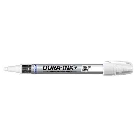 Markal Ink Industrial Marker, White, Bullet 96310G