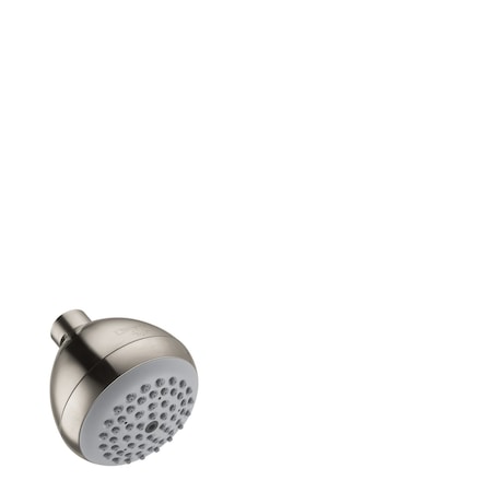 Hansgrohe Croma Showerhead E 75 1-Jet, 1.5 GPM in Brushed Nickel 06498820