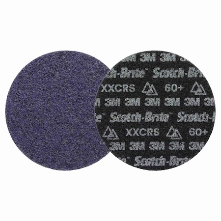 3M Scotch-Brite Precision Heavy Duty Surface Conditioning Disc, X-Extra Coarse 60+, 7 in x NH, 25PK HD-DH
