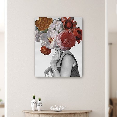 Homeroots Modern And Glamorous Garden Party Unframed Print Wall Art 399041