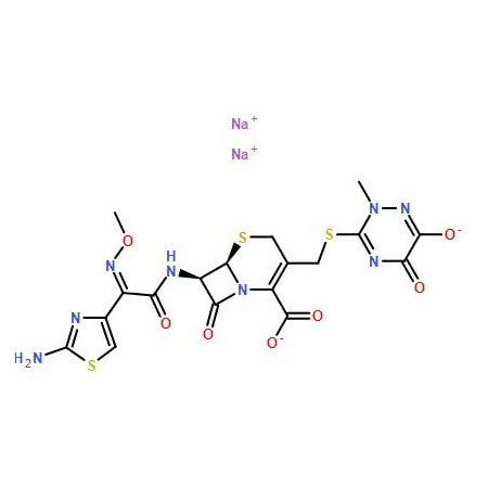 Ak Scientific Ceftriaxone sodium, 795ug/mg (100mg), CAS 74578-69-1 K275-100mg
