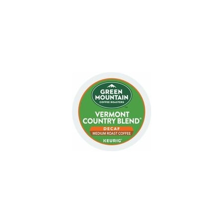 Green Mountain Coffee Roasters K-Cup Vermont Country Blend Decaf Coffee - Compatible with Keurig Brewer - Medium - K-Cup, 24PK 5000330141