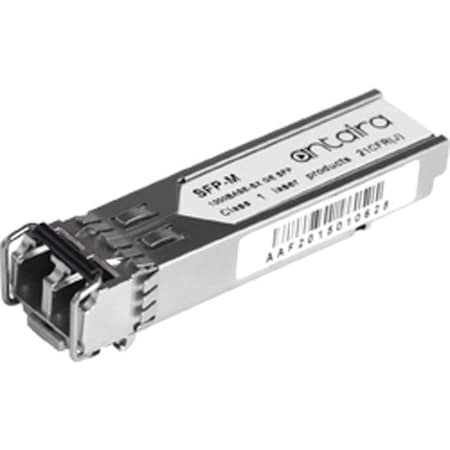 Antaira 1.25Gbps Ethernet SFP Transceiver, Multi Mode 550M / LC / 850nm, -40-85C TAA c SFP-M-T-TAA