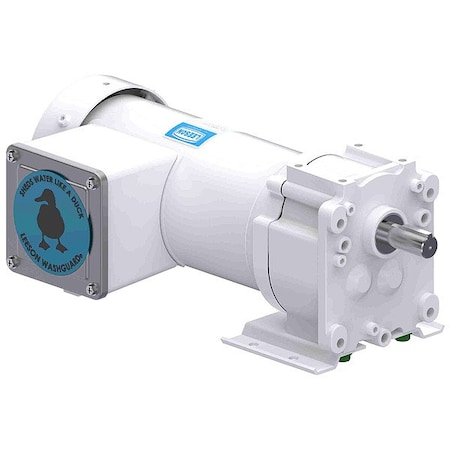 Leeson AC Gearmotor, 219 lb-in Max. Torque, 40 RPM Nameplate RPM, 110V Voltage, Single Phase M1145139.00