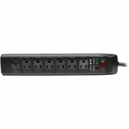 Eaton Tripp Lite Series Protect It 7-Outlet Surge Protector, 6 ft. 1.83 m Cord, 1440 Joules, TLP706TELC