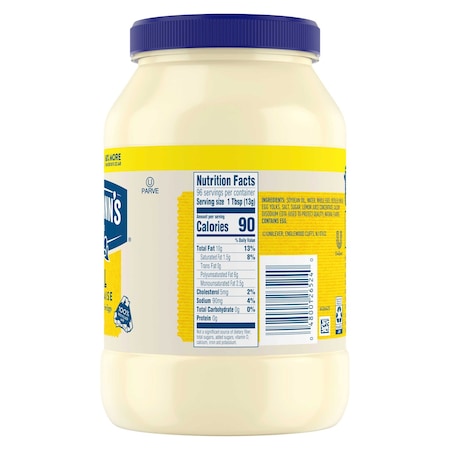 Hellmanns Real Mayonnaise, 48 Ounce, 8PK 64946382