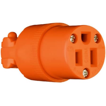 Nextgen 6887OCC10 Connector, 15A, 125V, Orange NE579620